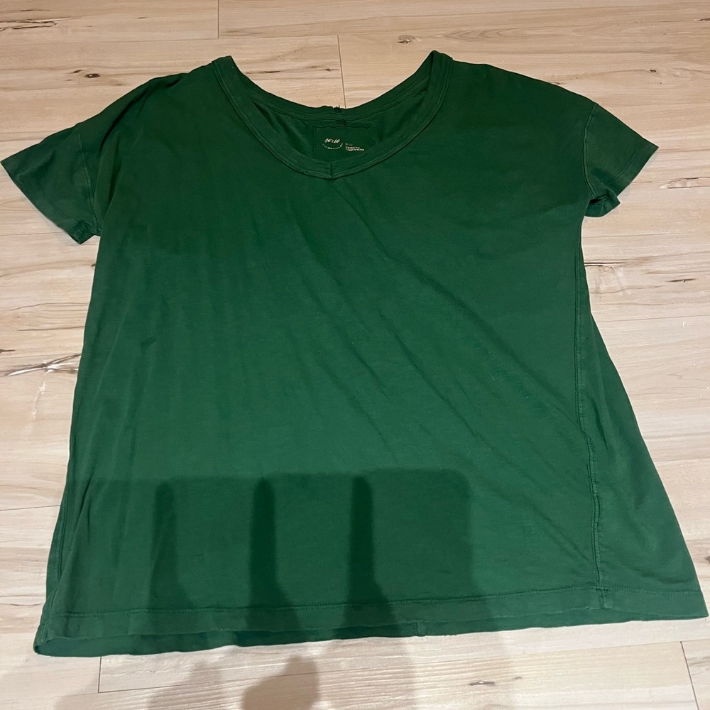 Aerie Forest Green Short Sleeve Tee